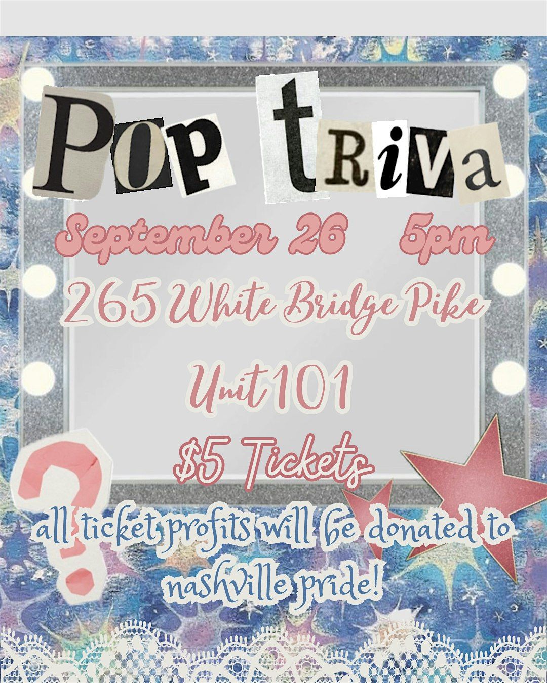 Pop Trivia at CRAFTY BOBA