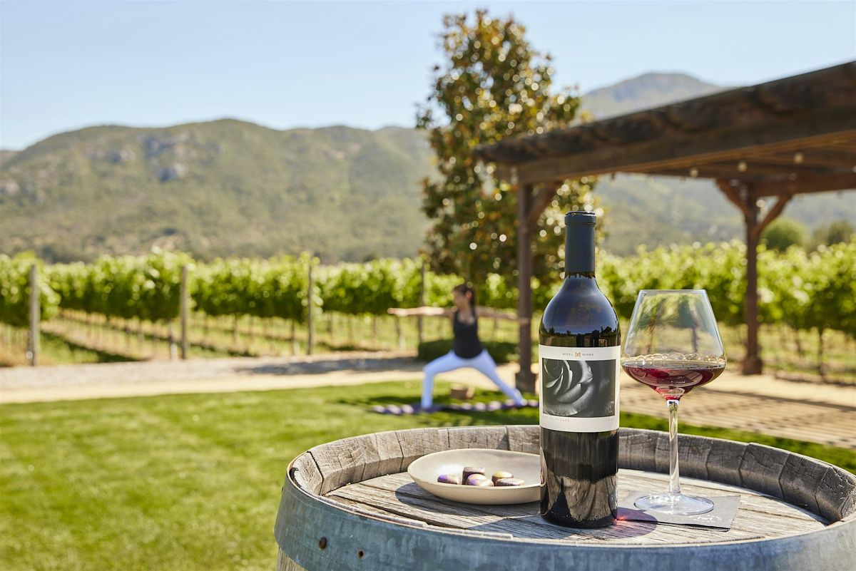 Mizel Estate Wines - Yoga and Sound Bath in the Vineyard