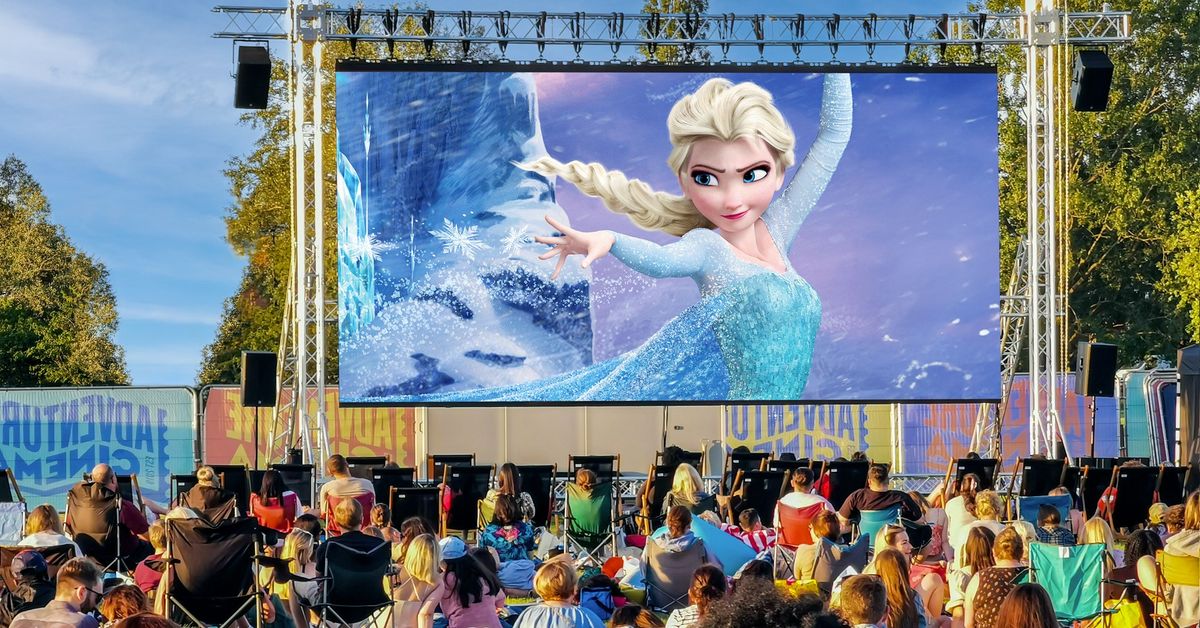 Frozen Outdoor Cinema Sing-A-Long in Cardiff