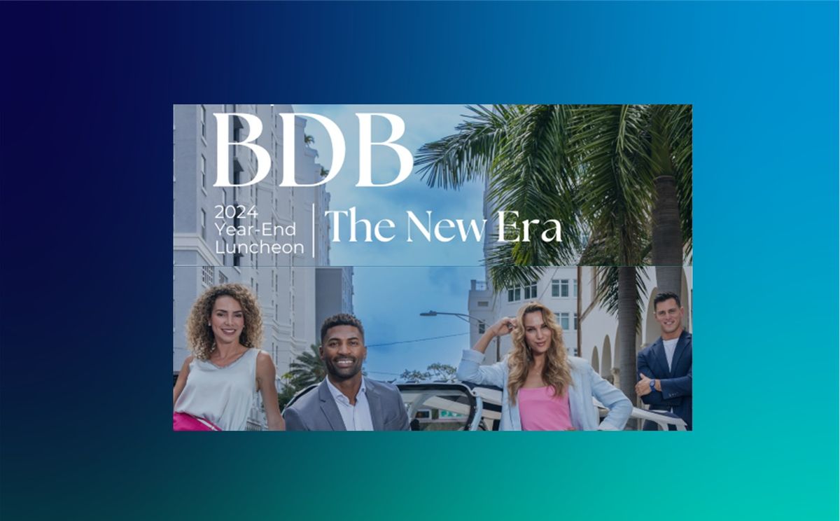 BDB End of Year Luncheon: The New Era