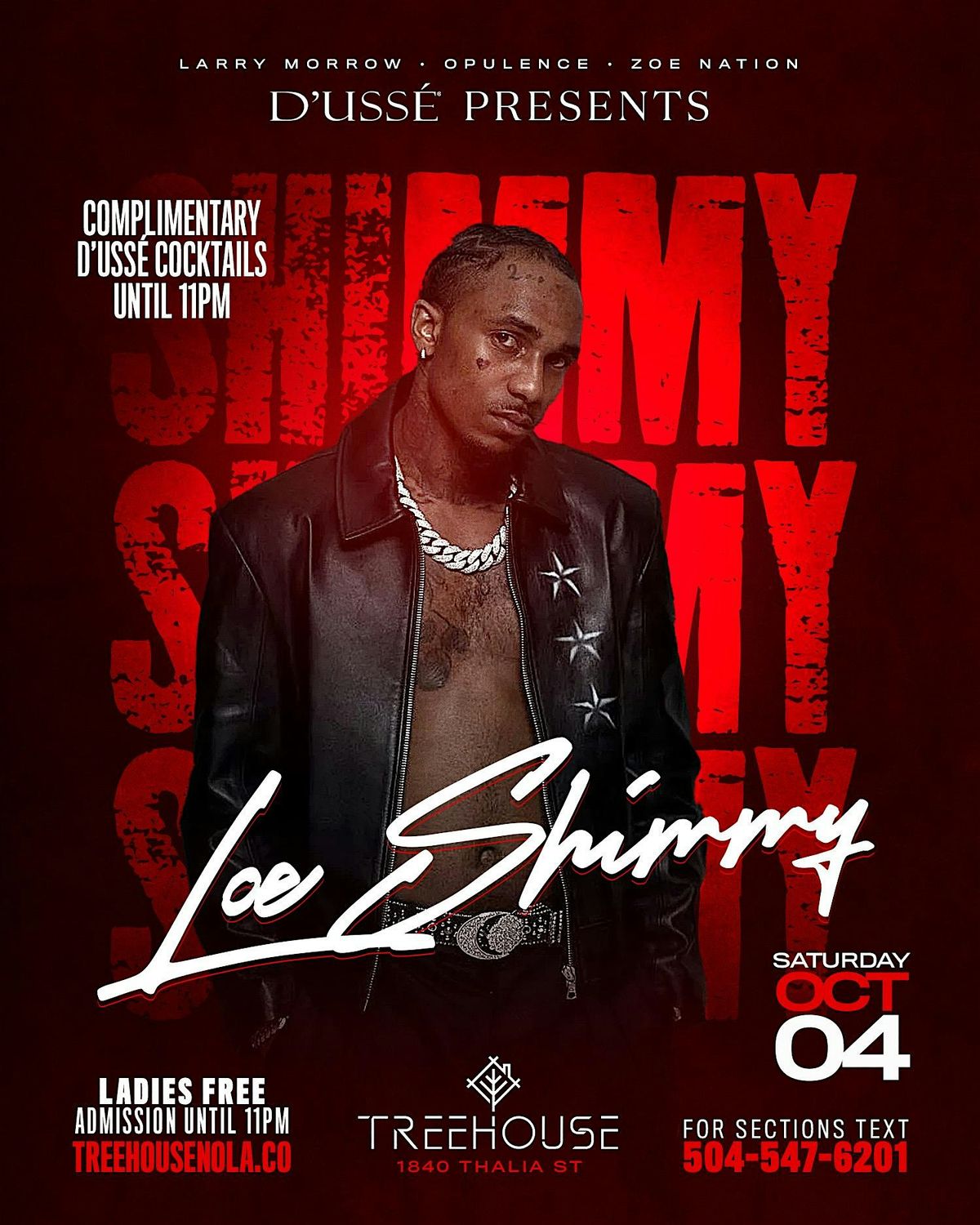 LOE SHIMMY Hosts Treehouse Saturday @ Treehouse | Oct 4