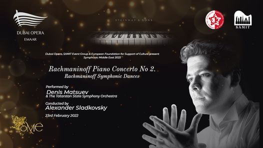 Rachmaninoff Piano Concerto No. 2 by Denis Matsuev at Dubai Opera