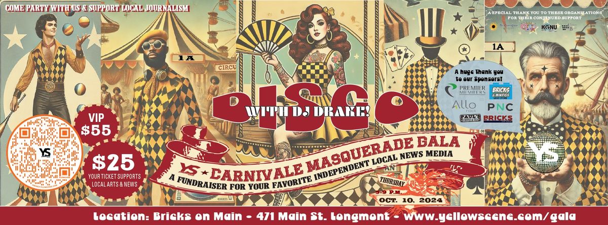 YS Carnivale Masquerade Gala-Disco!