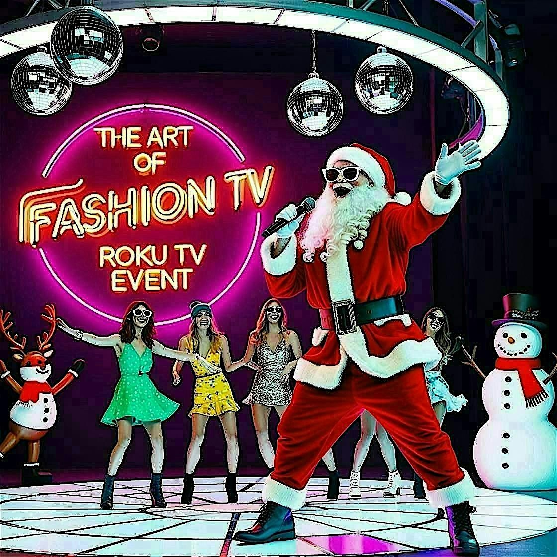 The Art Of Fashion TV :  Christmas talent show & live stream ROKU event !