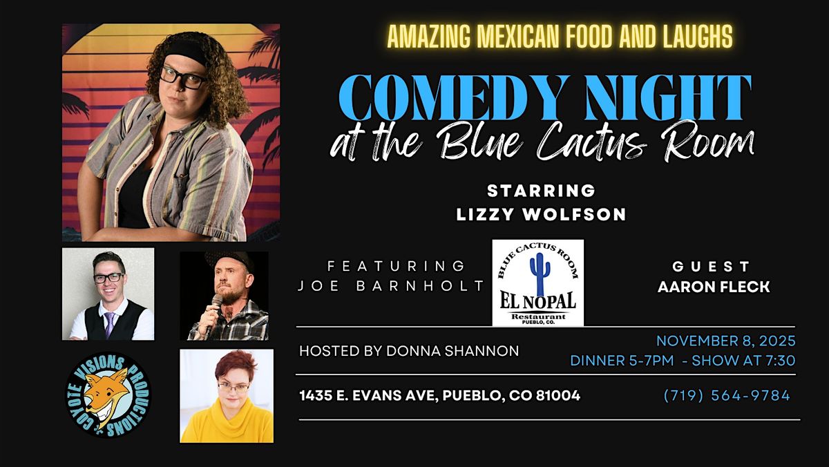 Comedy Night at the Blue Cactus Room 11-2025