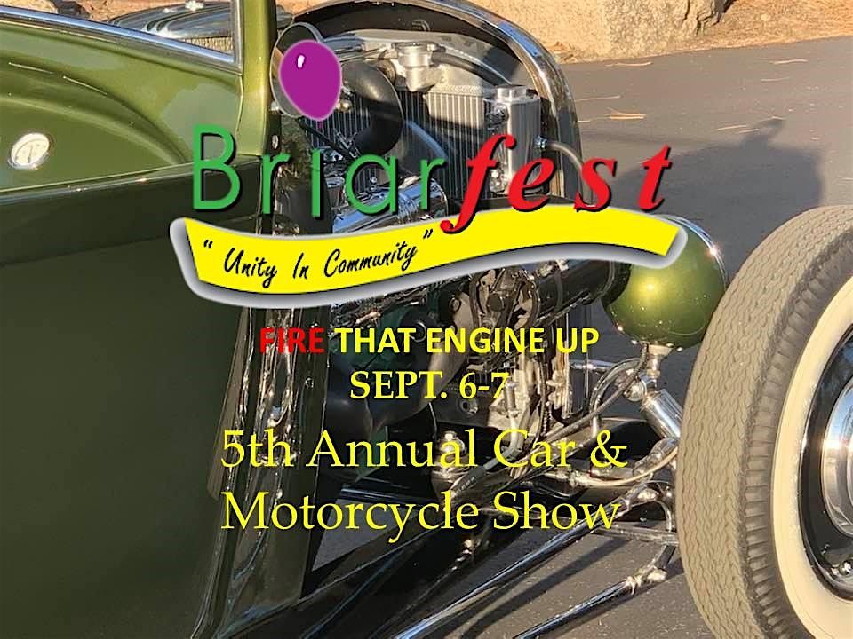 5th Annual Car & Motorcycle Show - Sept 6 - 7