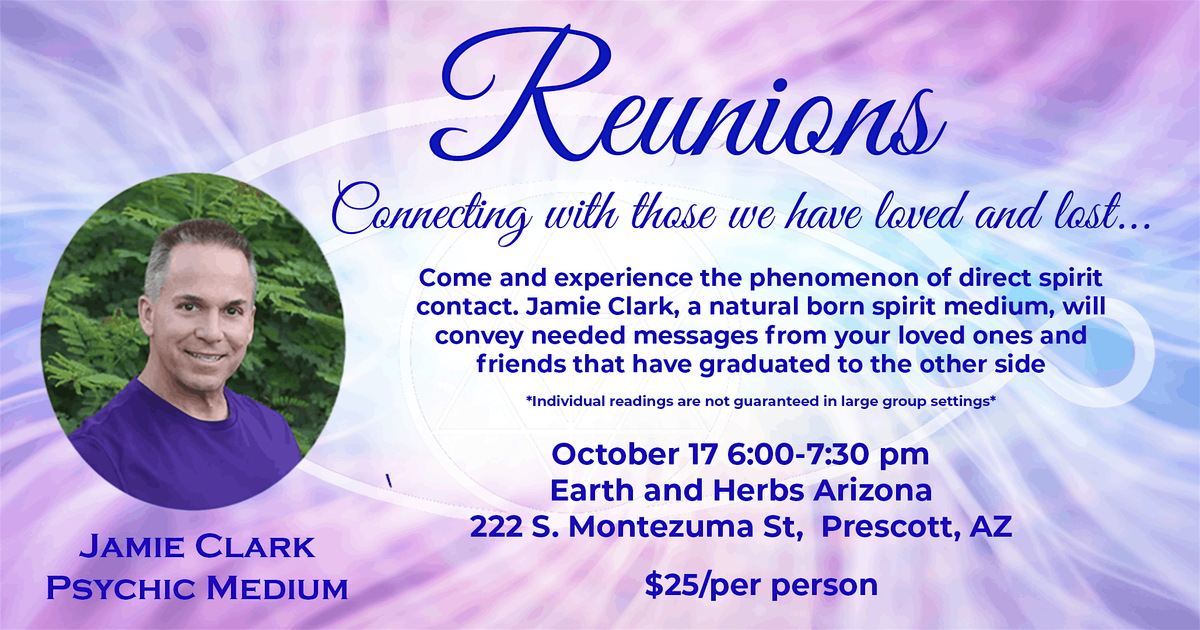 Reunions, Mediumship Gallery Readings