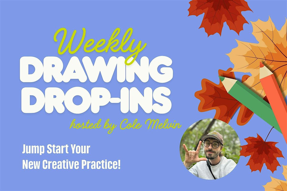 Weekly Art Classes at Any Level - Drop in on Tuesdays from 11:30am-1pm