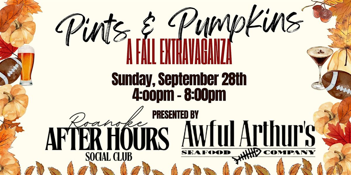 Pints & Pumpkins: A Fall Extravaganza