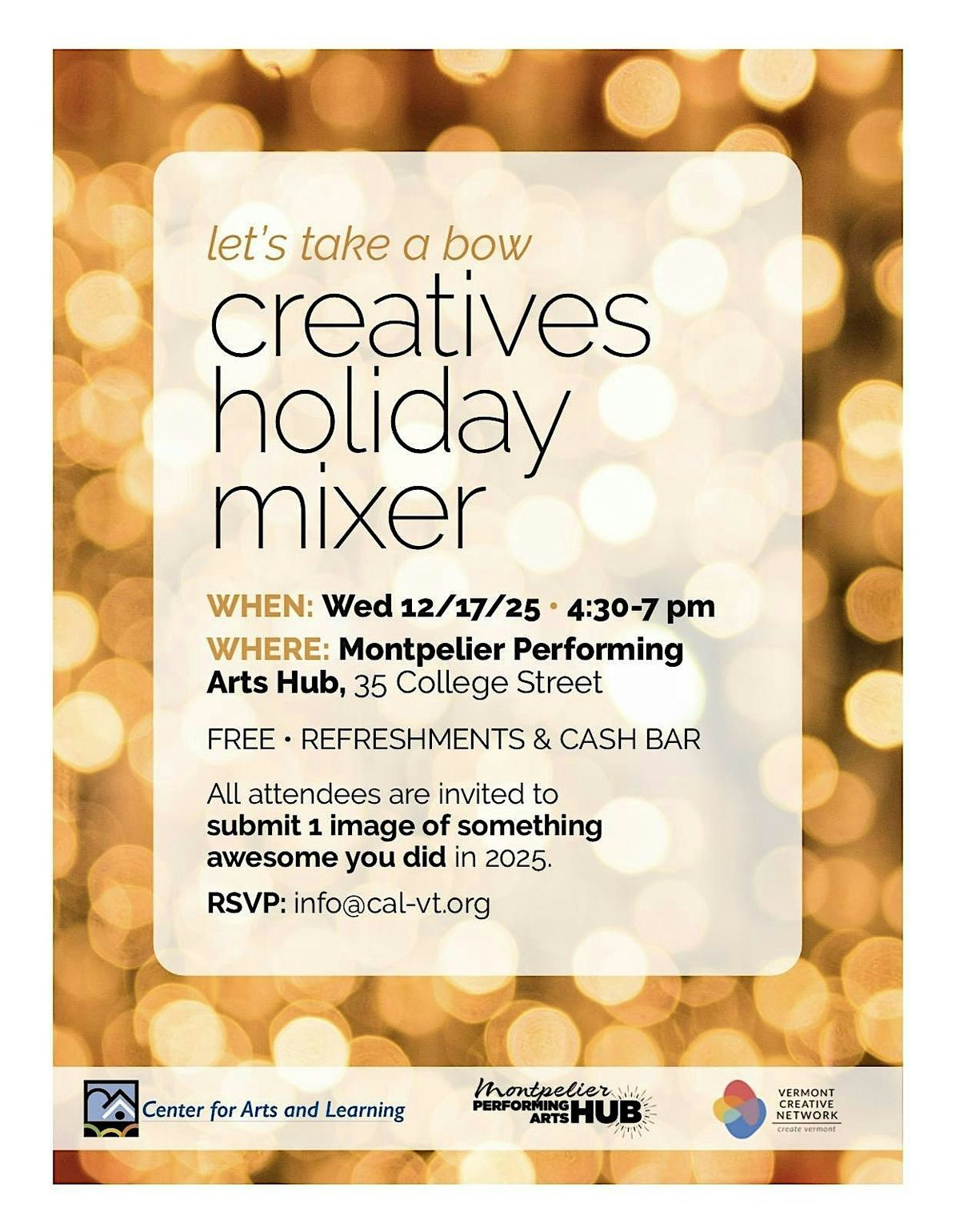 Creatives Holiday Mixer