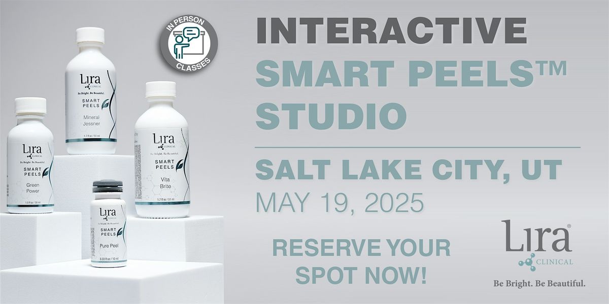 SALT LAKE CITY, UT: Interactive Smart Peels\u2122 Studio