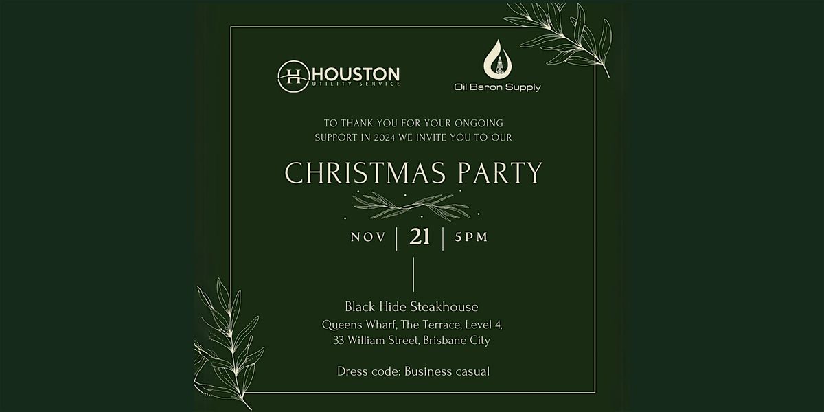 2024 Houston Utility Service \/ Oil Baron Supply Christmas Party - Star Casino