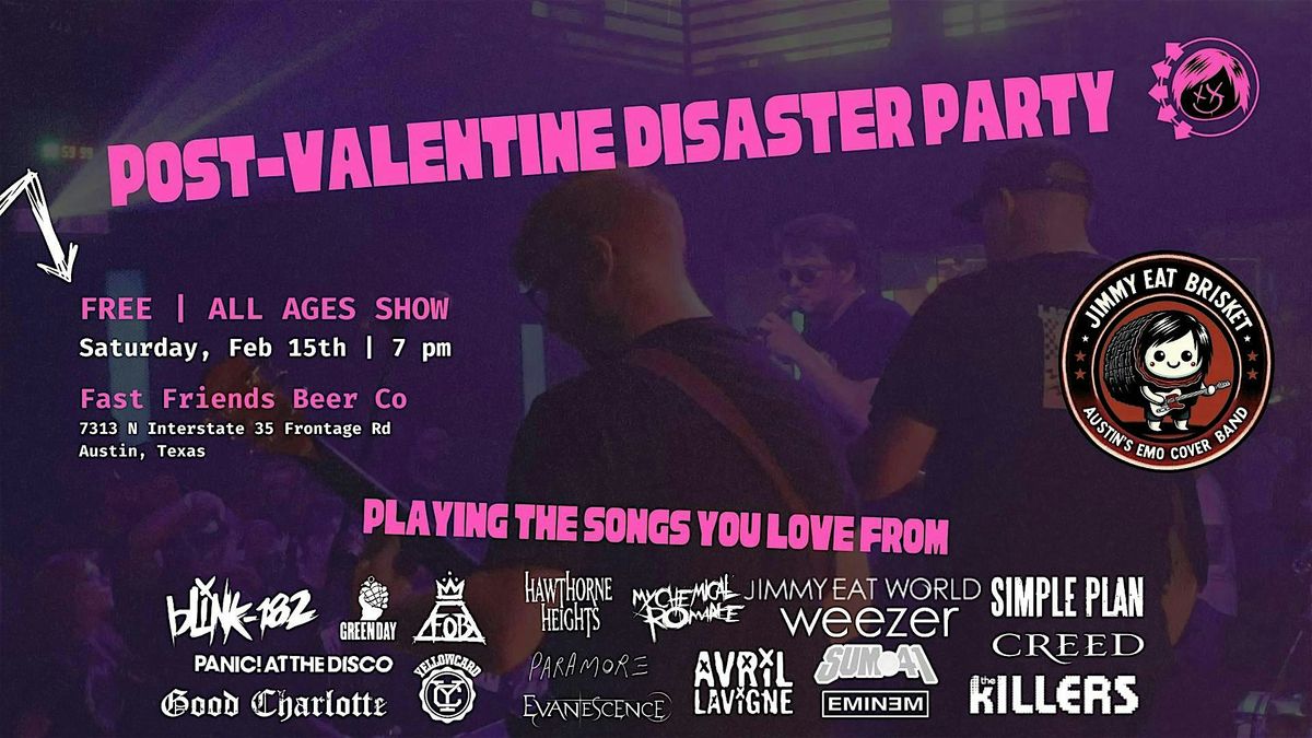 Post-Valentine Disaster Party @ Fast Friends Beer Co