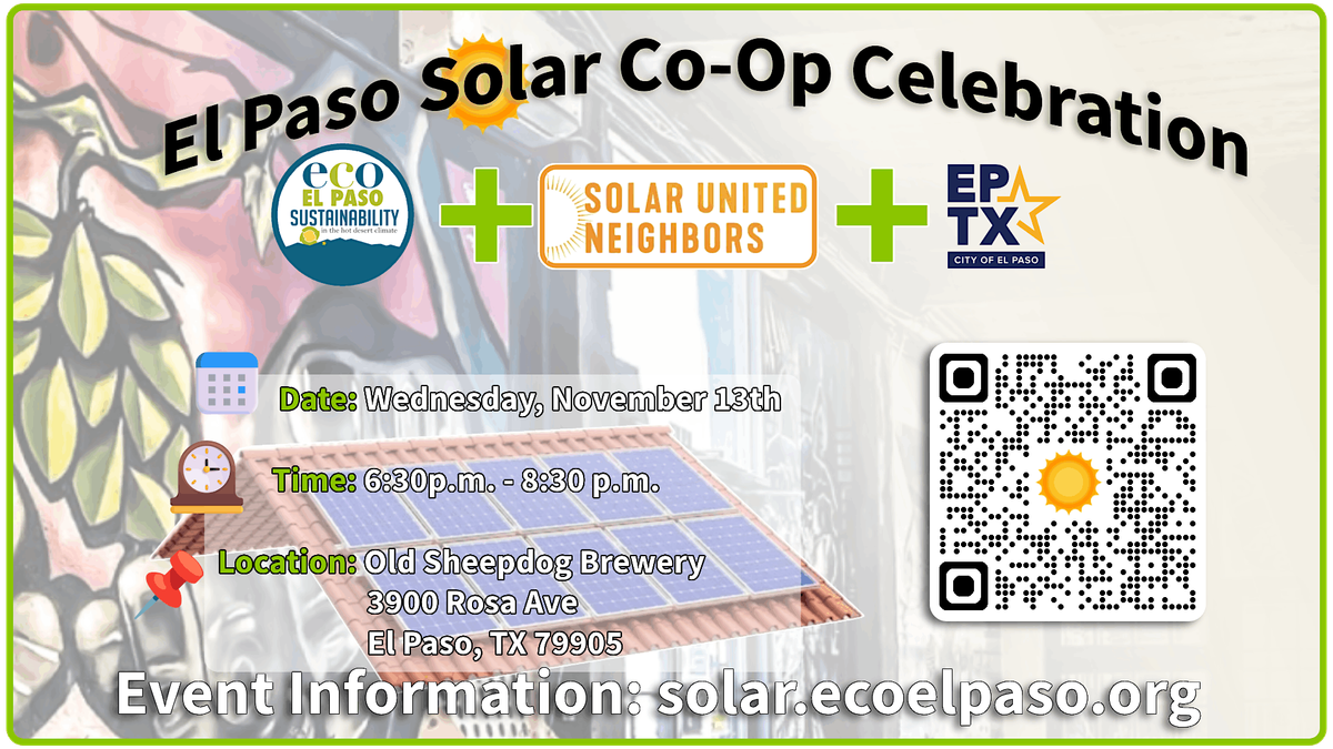 El Paso Solar Co-Op 2023 Celebration