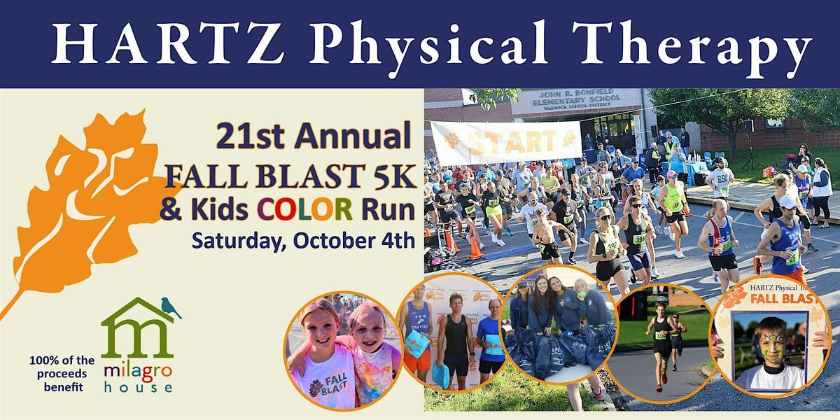 HARTZ PT Fall Blast 5K Run\/Walk & Kids Color Run