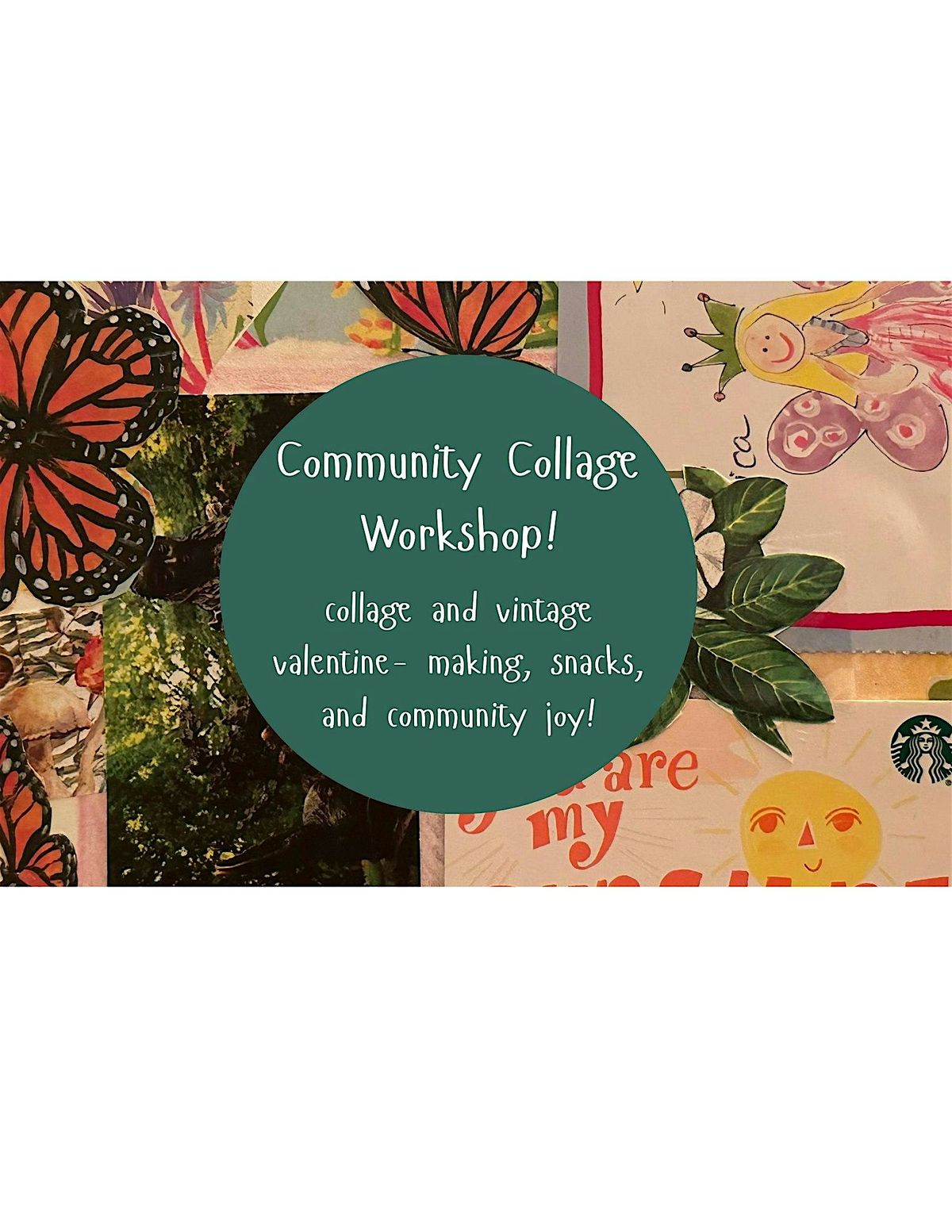 Community Collage Workshop with Jess