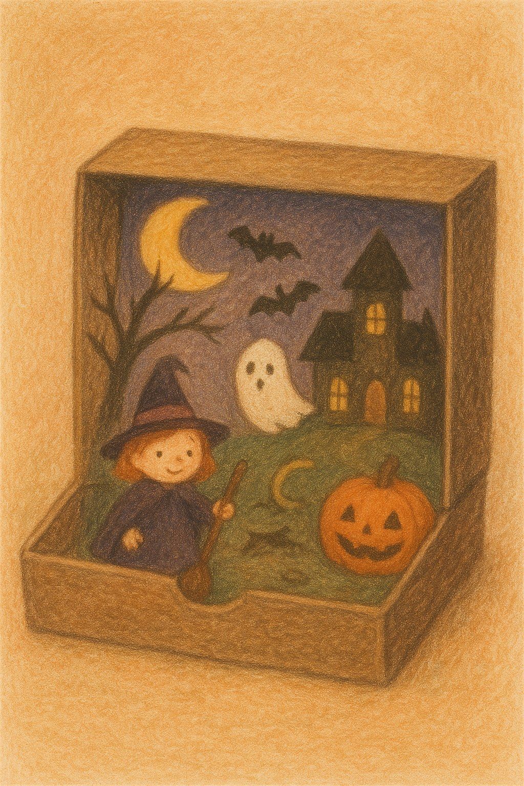 Workshop d'arte - Scatole incantate: il mio diorama di Halloween