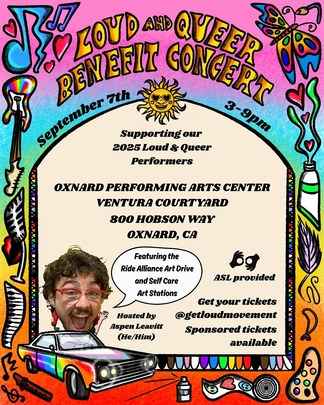 LOUD AND QUEER BENEFIT CONCERT