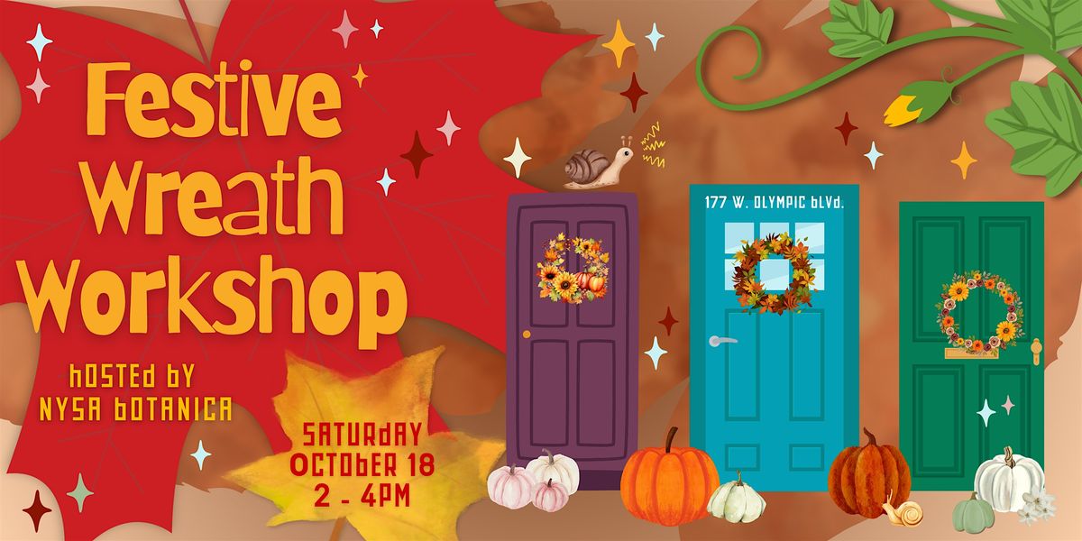 Festive Wreath Workshop