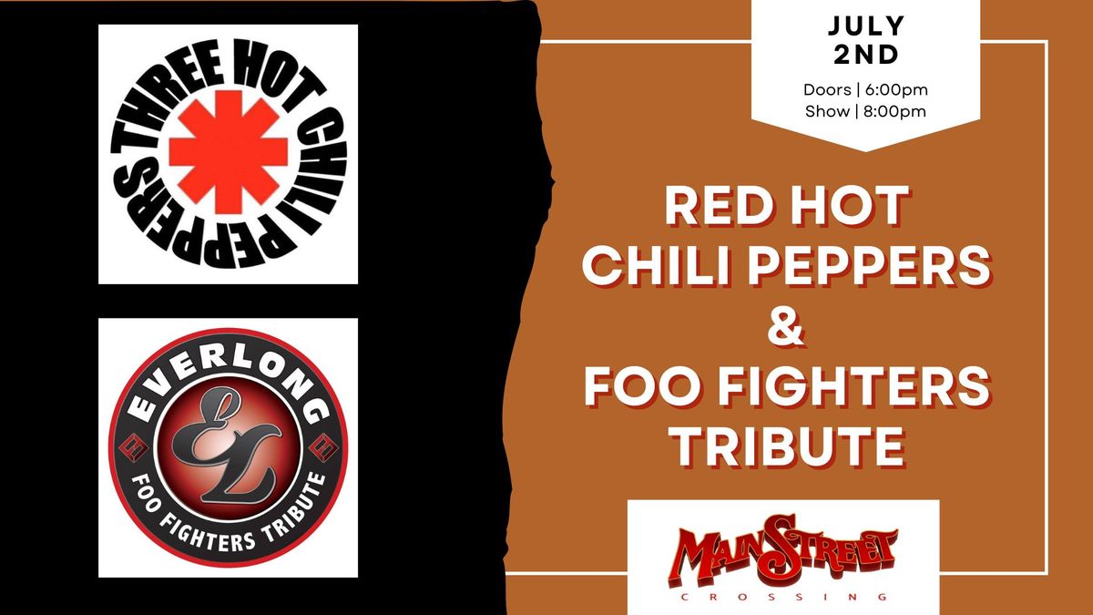 Red Hot Chili Peppers Tribute (Three Hot Chili Peppers) & Foo Fighters Tribute (Everlong) LIVE