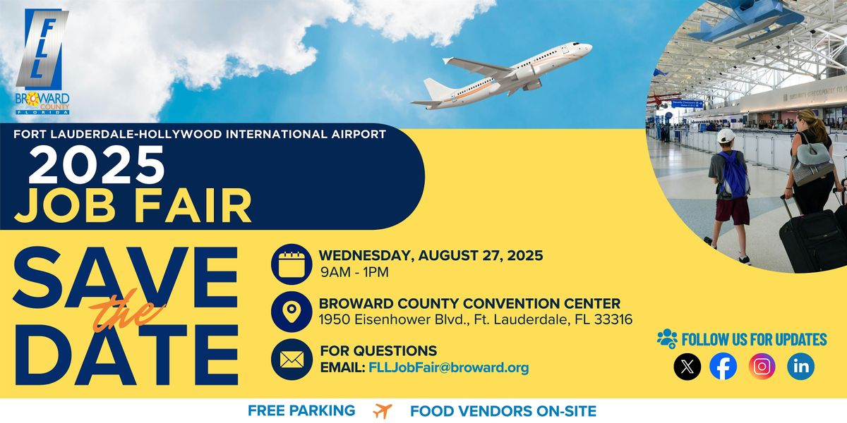 Fort Lauderdale-Hollywood International Airport Job Fair