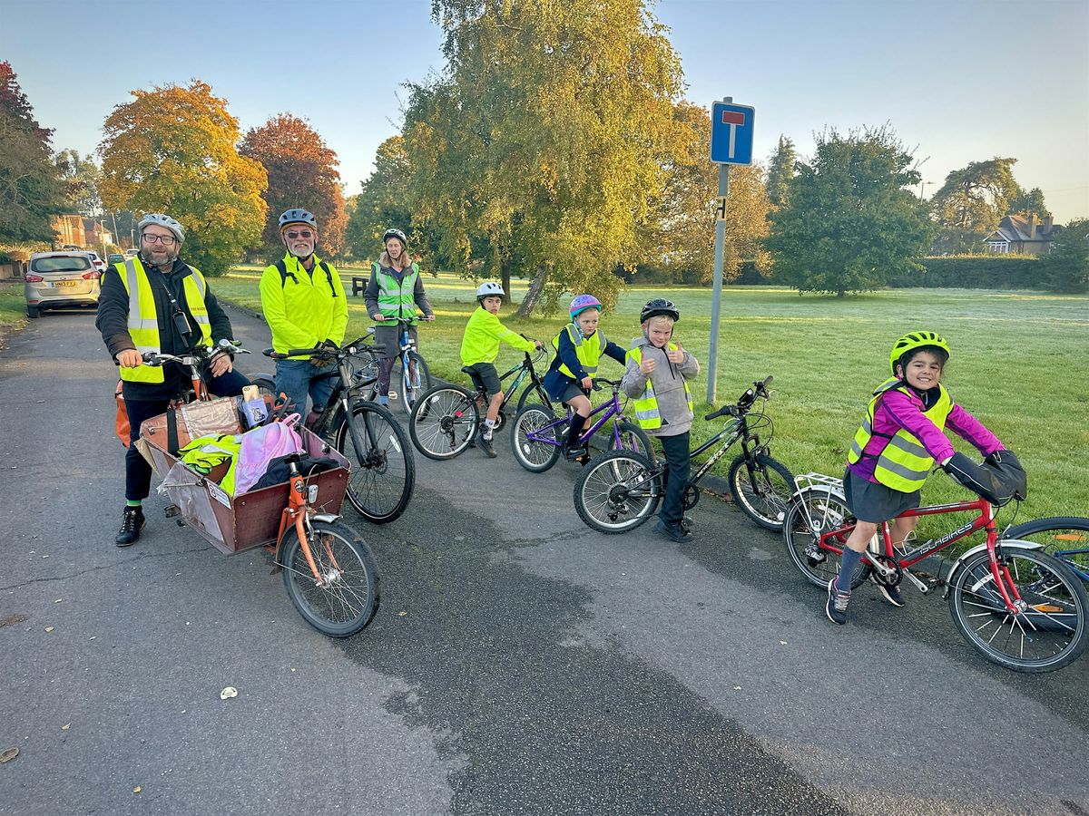 Family bike ride