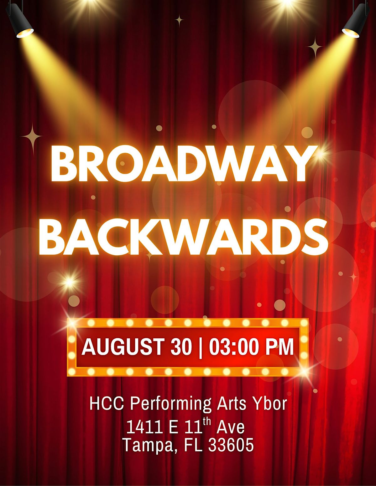BROADWAY BACKWARDS by Luis Rivera