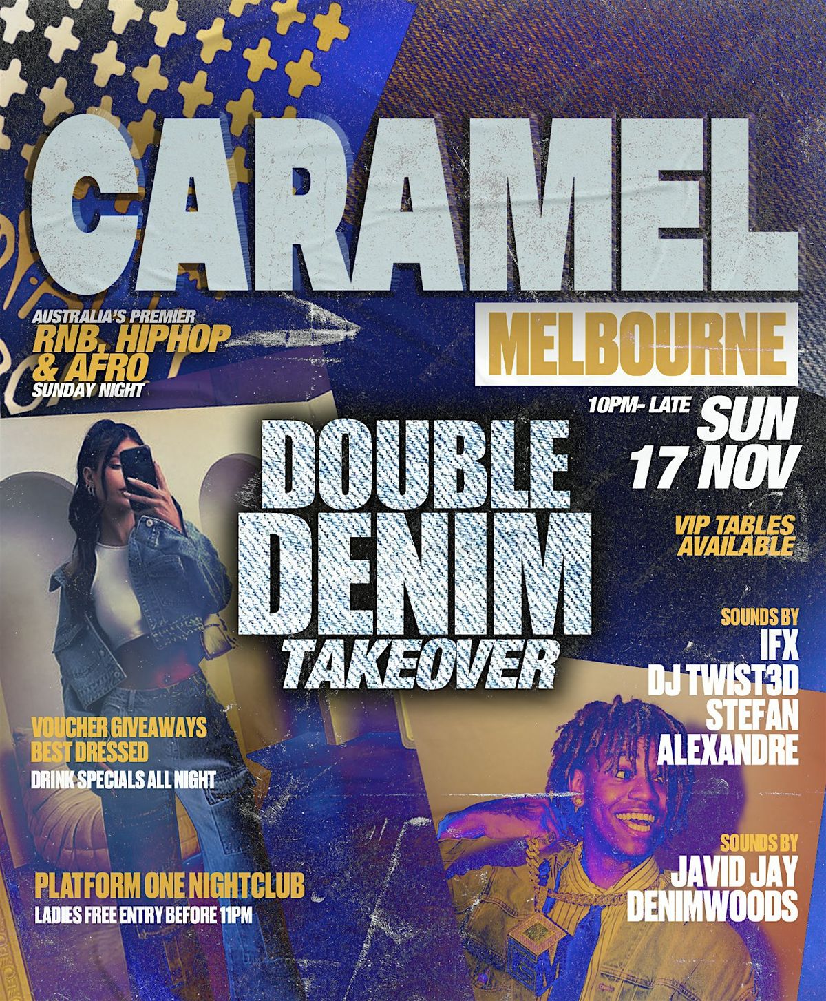 Caramel Sundays DOUBLE DENIM TAKEOVER | 17th November 2024