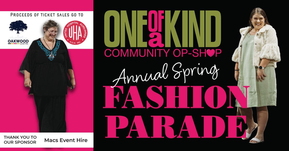 One of a Kind - Annual Spring Fashion Parade