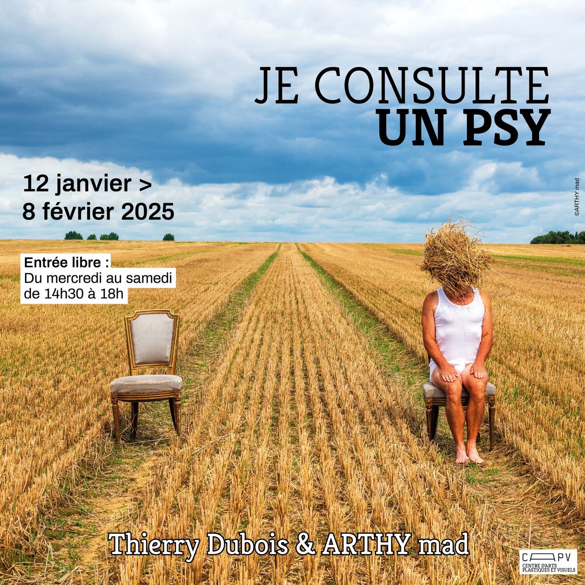 Vernissage "Je consulte un Psy" ARTHY mad