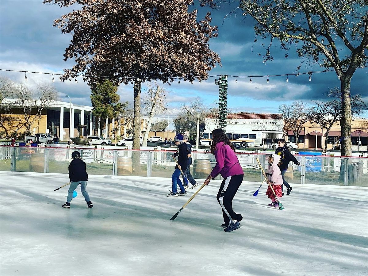 Broomball at Winter Wonderland