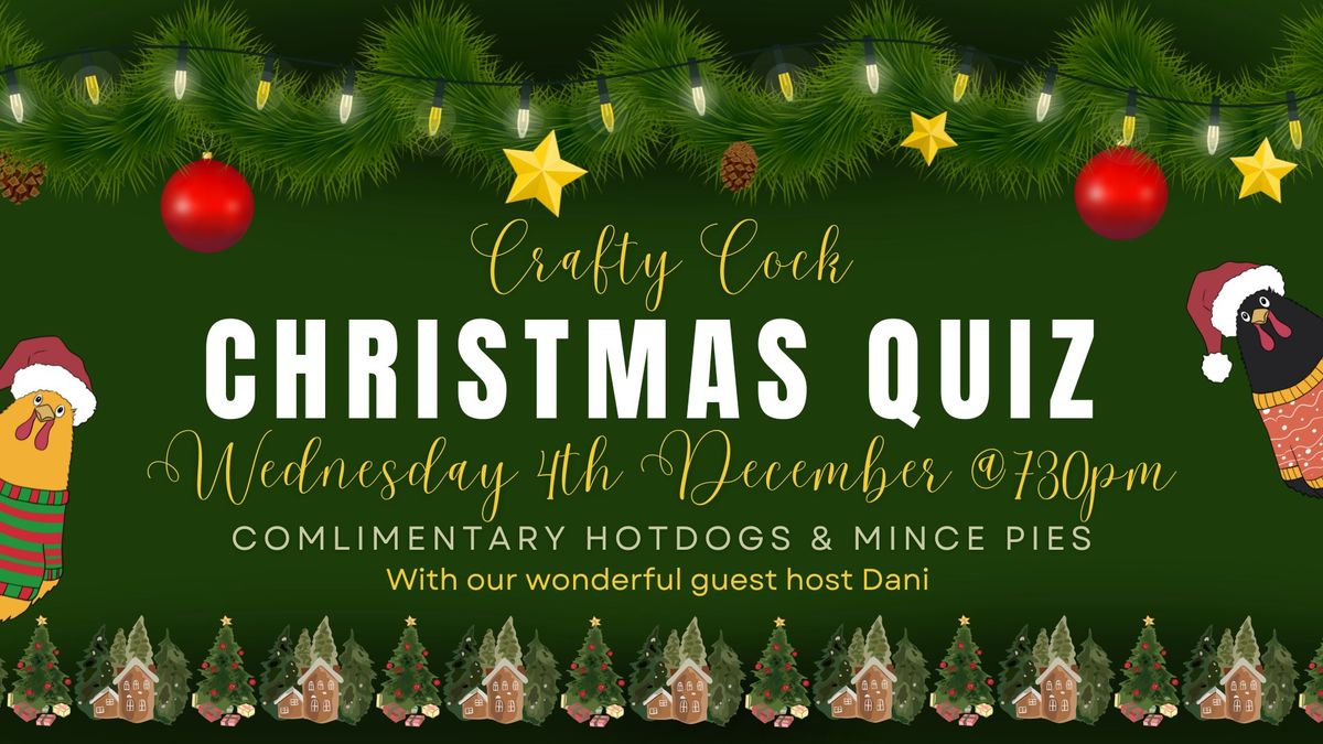 CRAFTY CHRISTMAS QUIZ