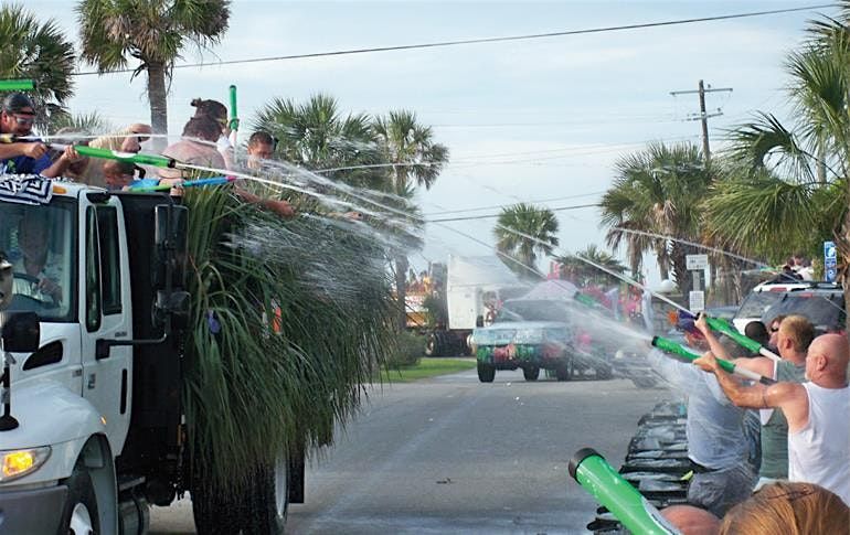 2025 Tybee Beach Bum Parade - The world's biggest and most fun water fight!