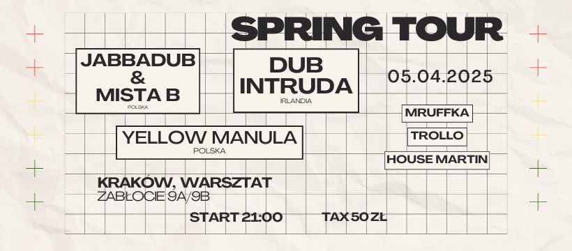 Jabbadub & Mista B meets Dub Intruda, Krak\u00f3w - Warsztat