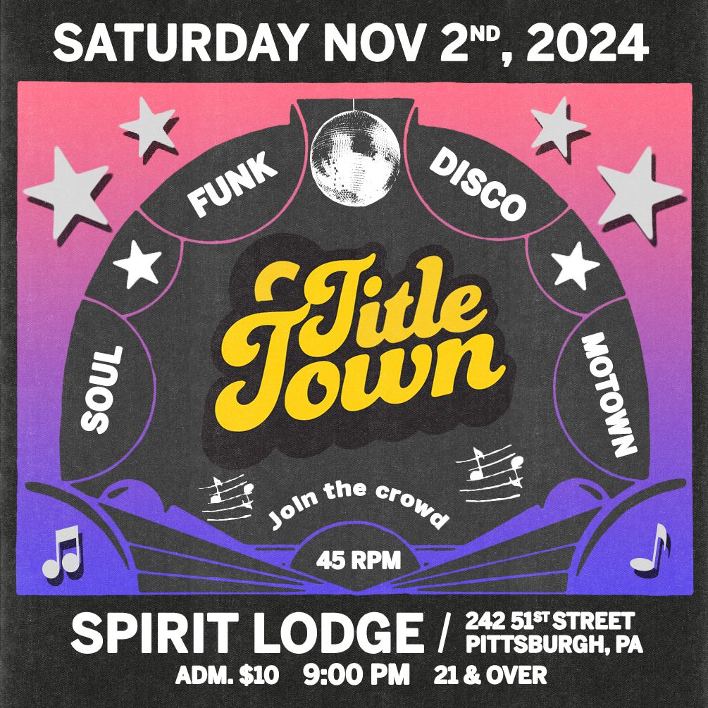 TITLE TOWN Soul & Funk Party at Spirit