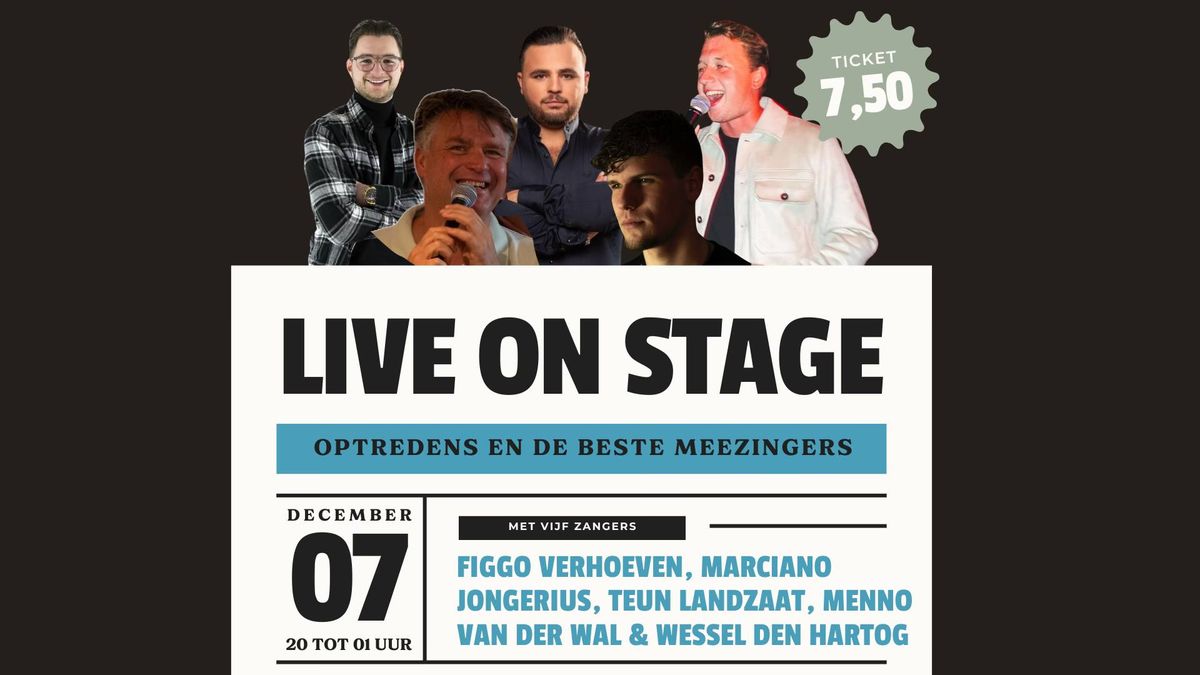 Schippertje Live on Stage