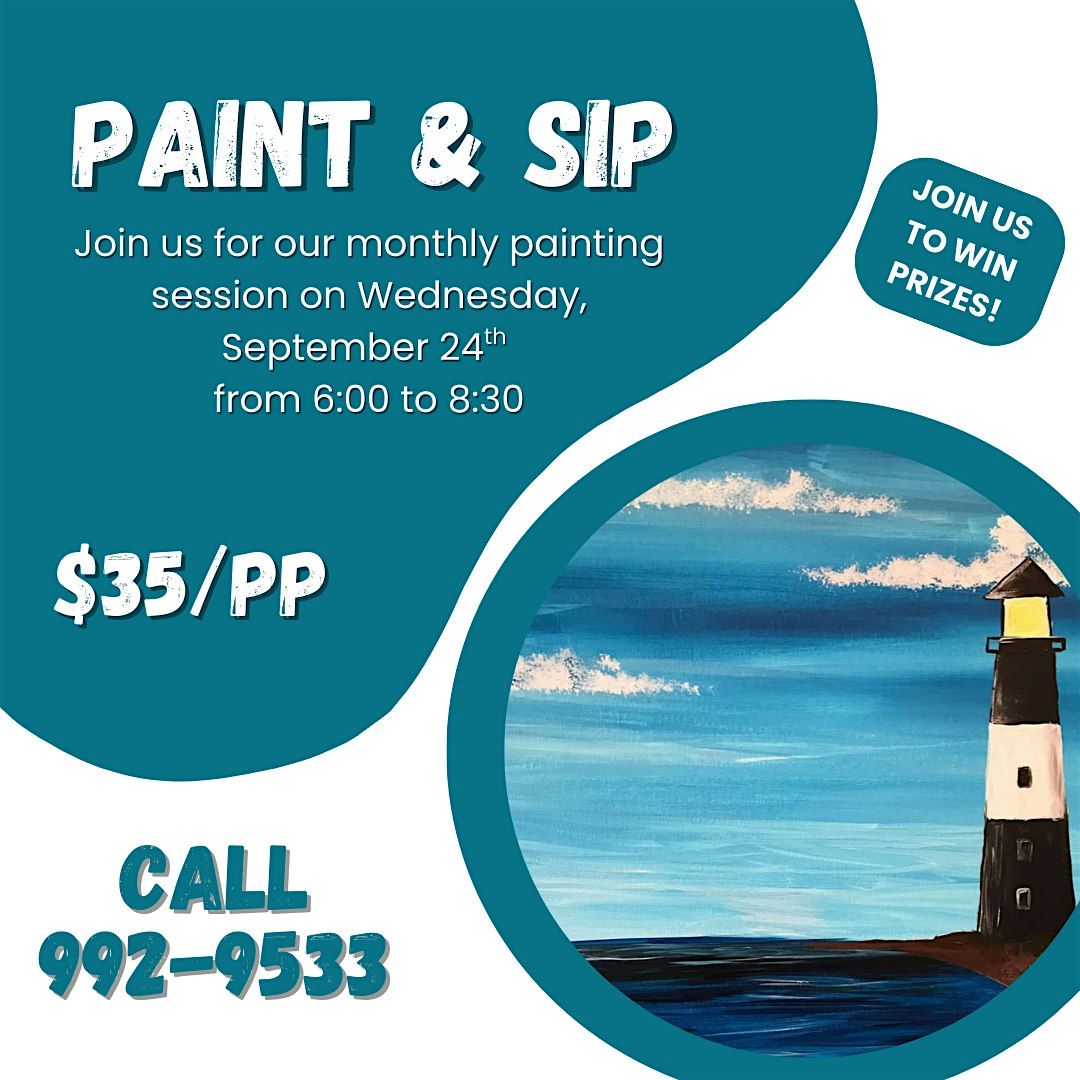 September's Paint & Sip