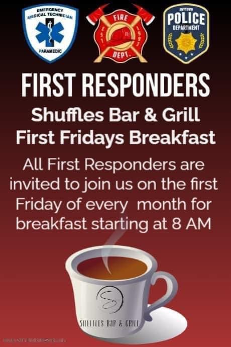 First Responders First Friday Breakfast