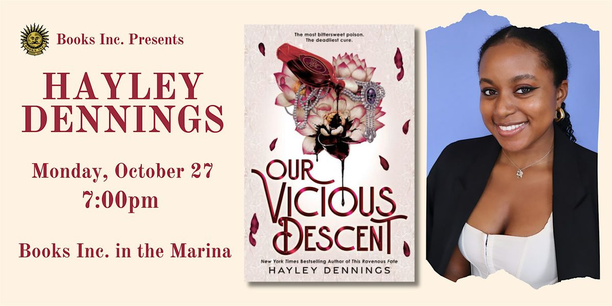 HAYLEY DENNINGS at Books Inc. in the Marina