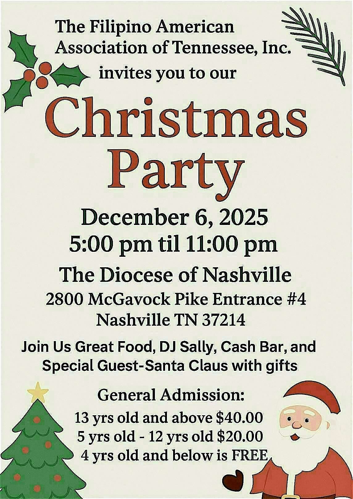 FAAT 2025 Christmas Party