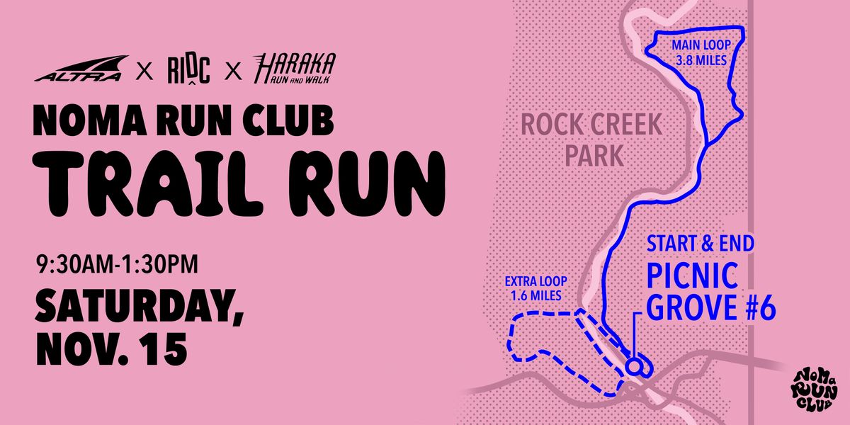 NoMa Run Club Trail Run