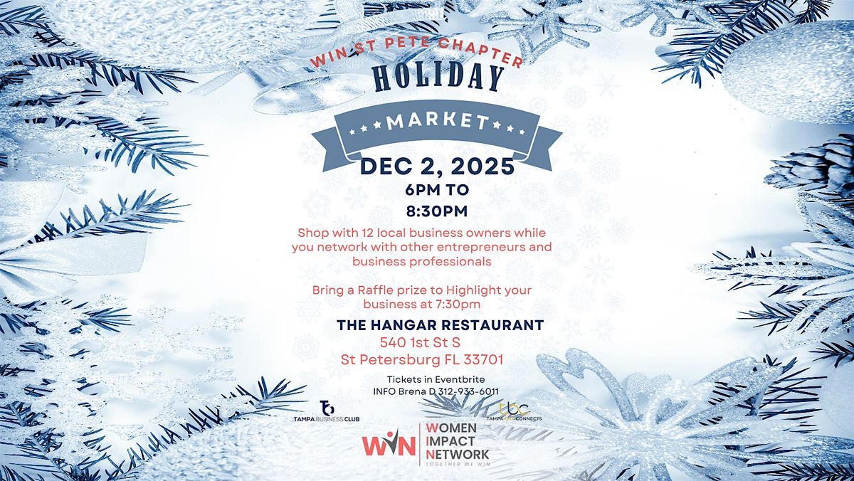 Holiday Market\/Networking Mixer St Pete