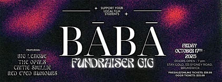 BABA Fundraising Gig!