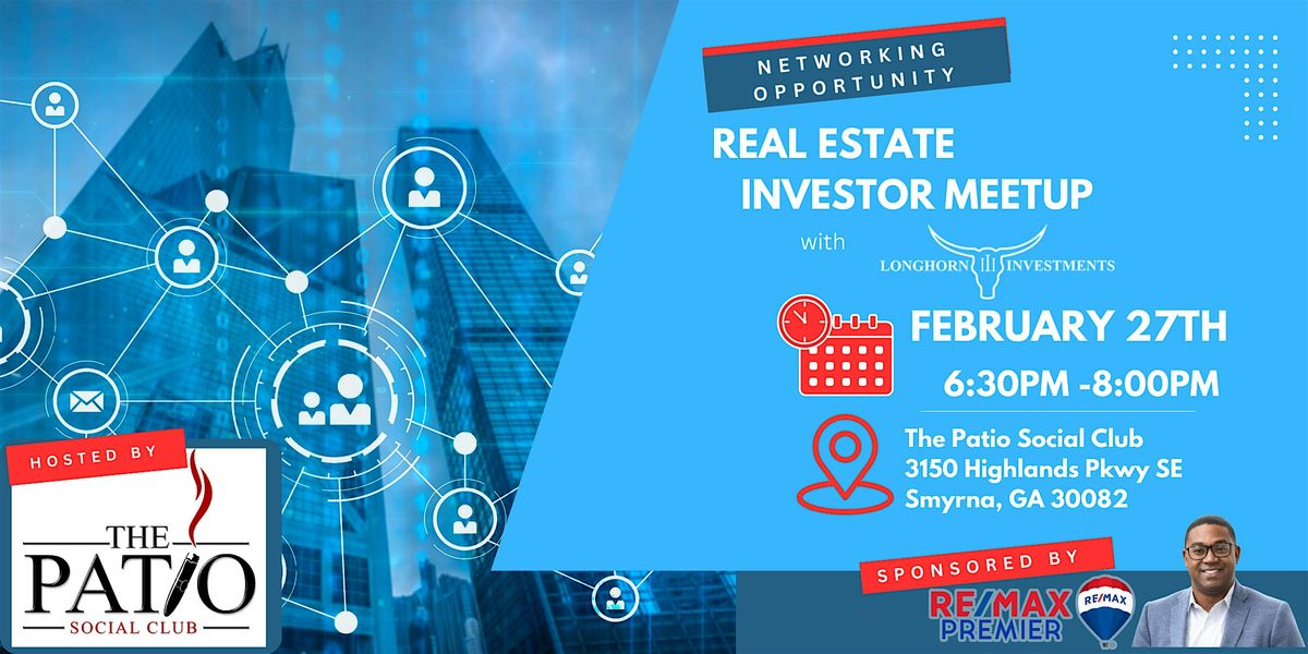 Real Estate Investor Meetup with RE\/MAX Premier and Longhorn  Investments