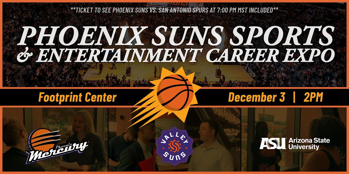 Phoenix Suns Sports & Entertainment Career Expo