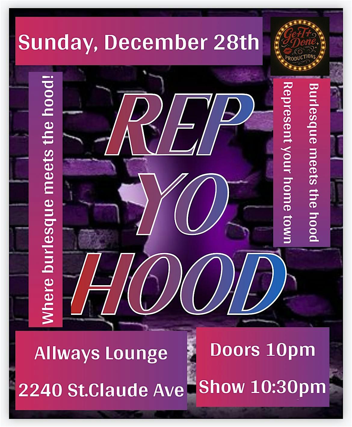 Rep Yo Hood
