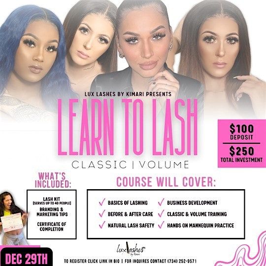 December Lash Class