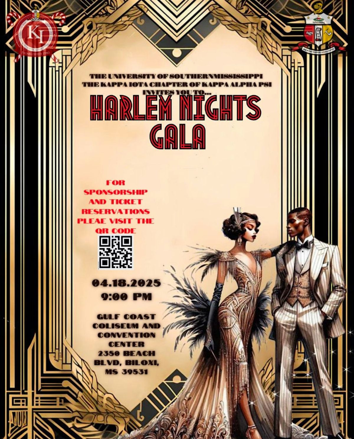 Harlem Night Gala Masquerade Party