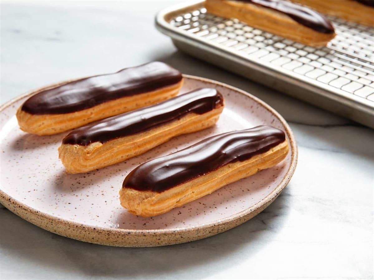 French Baking Class  Profiteroles and Eclairs