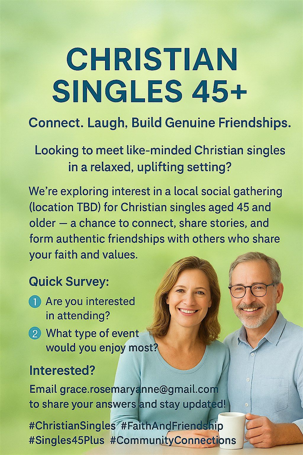 Christian Singles 45+ Montreal,QC